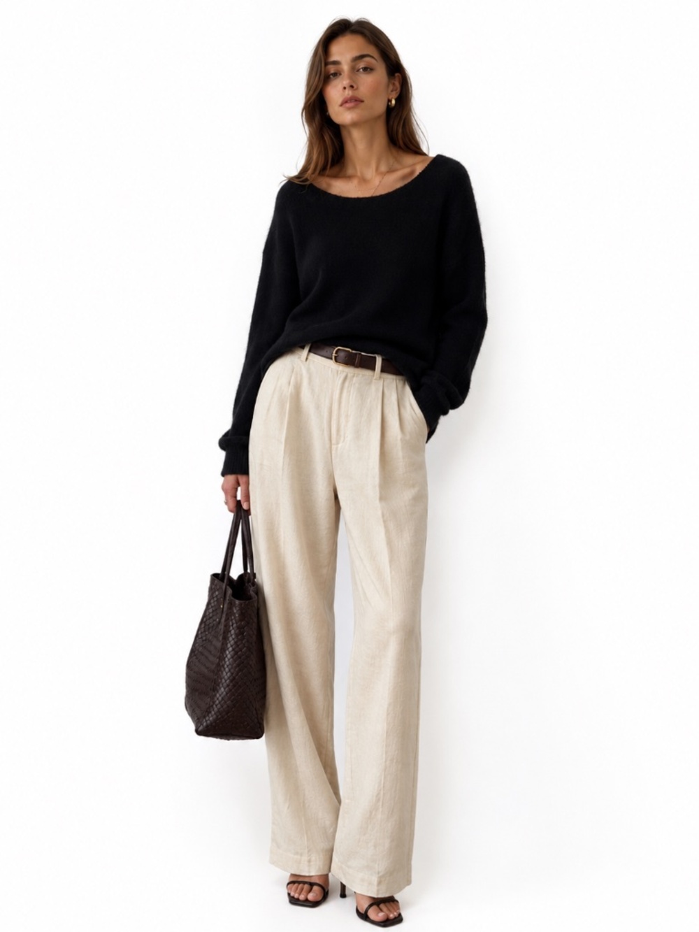 American Vintage Damsville slouchy knitted jumper